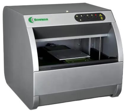 Bowman XRF equipment for finish composition and thickness analysis